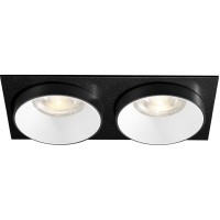 Светильник встраиваемый Crystal Lux CLT 044C2 WH-BL-BL 