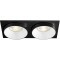 Светильник встраиваемый Crystal Lux CLT 044C2 WH-BL-BL 