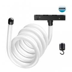 359140 Трековый светодиодный неон 2м Novotech Flum CRI90+ 4000К 2500Лм 360° 25W 359140 Трековый светодиодный неон 2м Novotech Flum CRI90+ 4000К 2500Лм 360° 25W