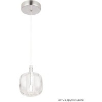 Светильник подвесной Crystal Lux BOX SP1 CHROME/TRANSPARENT