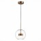 SL1133.233.01 Светильник подвесной ST-Luce Латунь/Прозрачный LED 1*14W 3000K BOPONE