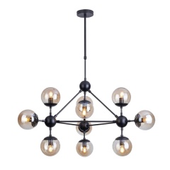 СВЕТИЛЬНИК ПОДВЕСНОЙ ARTE LAMP BOLLA A1664SP-10BK СВЕТИЛЬНИК ПОДВЕСНОЙ ARTE LAMP BOLLA A1664SP-10BK