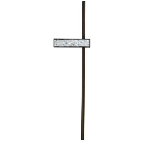 4704-2W, настенный светильник, D55xW240xH900, LEDx20W, 880LM, 4000K, included