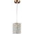 Подвесной светильник с 1 плафоном Lightstar 795412 Cristallo под лампу 1xG9 40W
