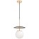 Подвесной светильник Lumina Deco Dalton LDP 7014-1 GD+BK