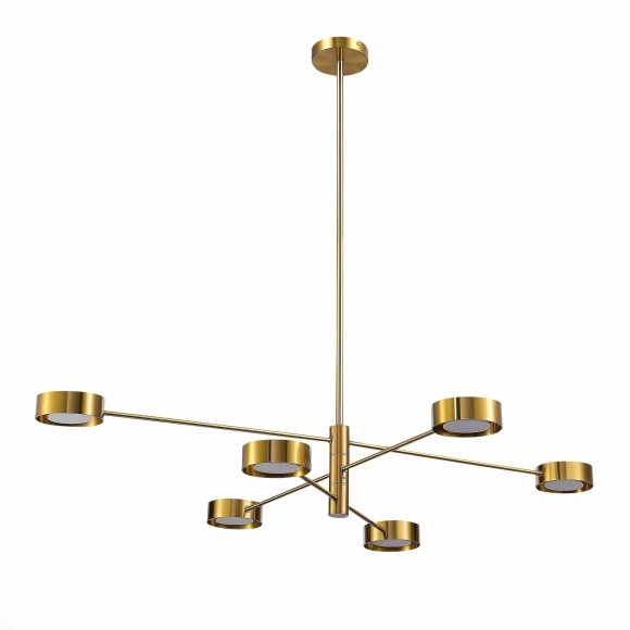 SL6504.302.06 Светильник потолочный ST-Luce Латунь/Латунь LED 6*5W 3000K VICO SL6504.302.06 Светильник потолочный ST-Luce Латунь/Латунь LED 6*5W 3000K VICO