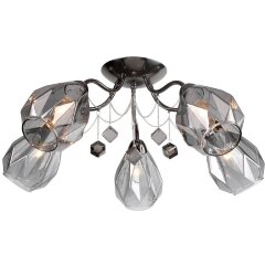Люстра потолочная Lussole GRLSP-8280 SEMINOLE IP21 под лампы 5xE14 30W Люстра потолочная Lussole GRLSP-8280 SEMINOLE IP21 под лампы 5xE14 30W