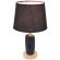 8209/1T MODERNI LN25 черный, керамика/текстиль Настольная лампа Е27 1*60W 220V VISIONA