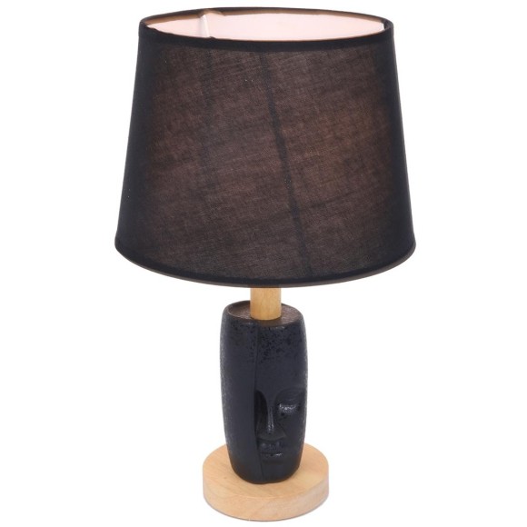 8209/1T MODERNI LN25 черный, керамика/текстиль Настольная лампа Е27 1*60W 220V VISIONA