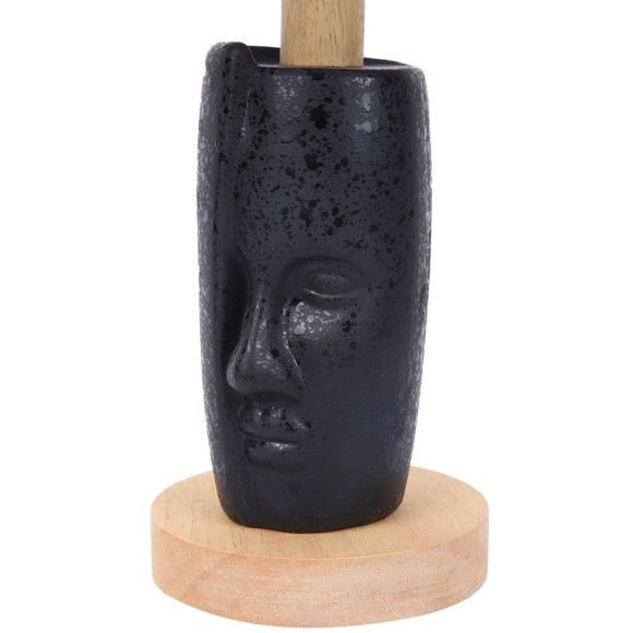 8209/1T MODERNI LN25 черный, керамика/текстиль Настольная лампа Е27 1*60W 220V VISIONA