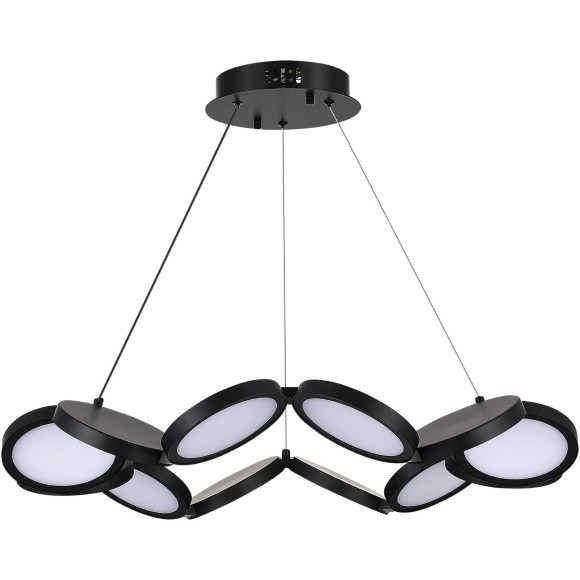 SL6508.403.01 Светильник подвесной ST-Luce Черный/Белый LED 1*60W 4000K RIO