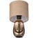 8150/1T MODERNI LN25 бронза/бежевый, керамика/текстиль Настольная лампа Е27 1*60W 220V AKIVI