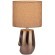 8150/1T MODERNI LN25 бронза/бежевый, керамика/текстиль Настольная лампа Е27 1*60W 220V AKIVI