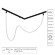 Магнитный гибкий трековый неон 5м черный металл Arte Lamp Loop A4911PL-1BK