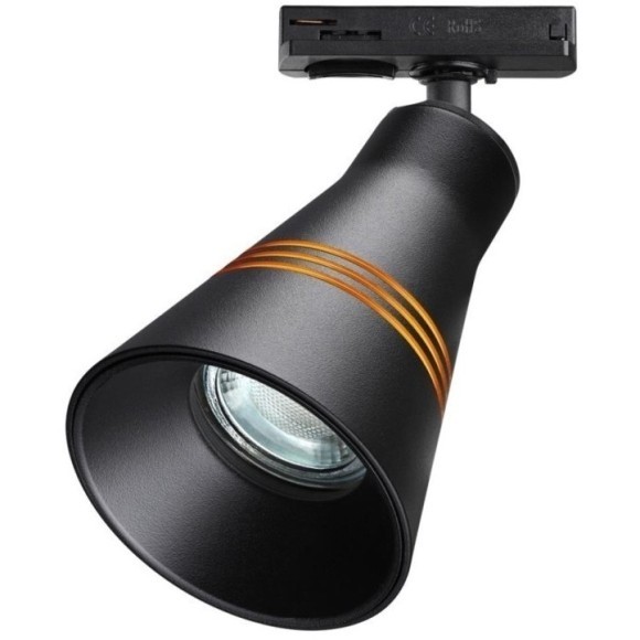 Однофазный двужильный трековый светильник Novotech 370859 SOBIT под сменную лампу GU10 Однофазный двужильный трековый светильник Novotech 370859 SOBIT под сменную лампу GU10