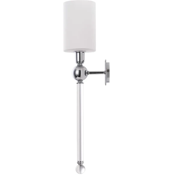 Бра Crystal Lux MIRABELLA AP1 CHROME/WHITE