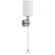 Бра Crystal Lux MIRABELLA AP1 CHROME/WHITE