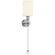 Бра Crystal Lux MIRABELLA AP1 CHROME/WHITE