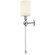 Бра Crystal Lux MIRABELLA AP1 CHROME/WHITE