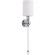 Бра Crystal Lux MIRABELLA AP1 CHROME/WHITE
