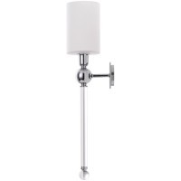 Бра Crystal Lux MIRABELLA AP1 CHROME/WHITE