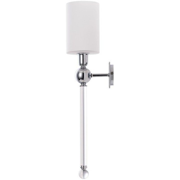 Бра Crystal Lux MIRABELLA AP1 CHROME/WHITE