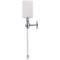 Бра Crystal Lux MIRABELLA AP1 CHROME/WHITE
