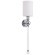 Бра Crystal Lux MIRABELLA AP1 CHROME/WHITE