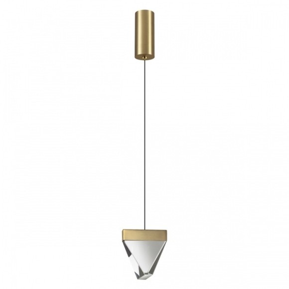 6678/5L L-VISION ODL24 205 Подвесной светильник латунь/металл/хрусталь IP20 LED 5W 320Лм 4000K RAY