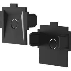 Комплект из 2 торцевых заглушек для шинопровода в ГКЛ 12.5мм Maytoni Radity TRA084EC-12B Комплект из 2 торцевых заглушек для шинопровода в ГКЛ 12.5мм Maytoni Radity TRA084EC-12B