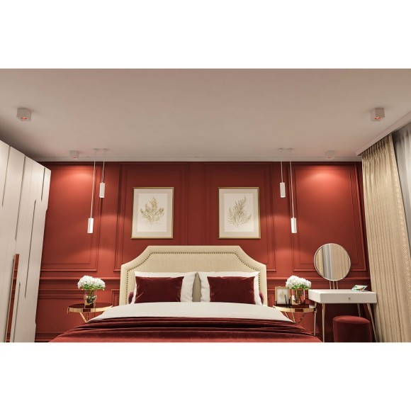 Точечный светильник DK3030 DK3080-WH+RD