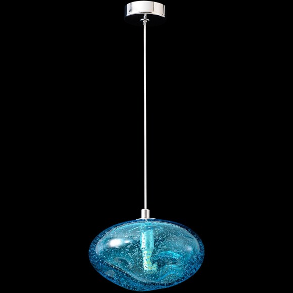 Светильник подвесной Crystal Lux FORMLESS SP1 BLUE 4124/201