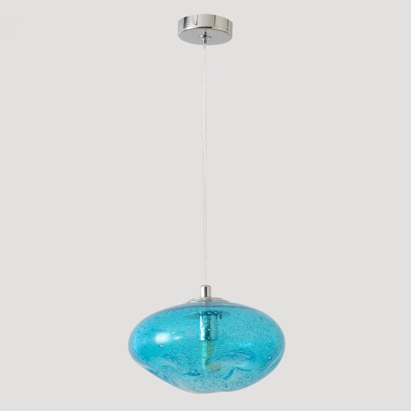 Светильник подвесной Crystal Lux FORMLESS SP1 BLUE 4124/201