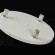 LSP-8904 Lussole DOVE белая потолочная люстра, металлическое основание, стеклянные плафоны, E27, 3 × 40 Вт
