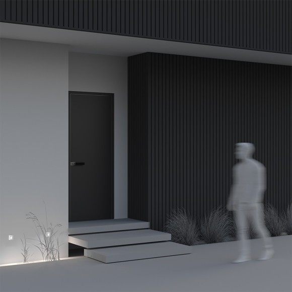 Уличный светильник встраиваемый в дороги и стены Maytoni O022-L3W Via Urbana IP54 светодиодный LED 3W