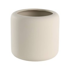 428147 PARKENT Кашпо напольное высокое глина бежевый скандинавский H230