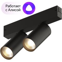 DK8012-BK Трековый магнитный светодиодный SMART (TUYA, Алиса, Wi-Fi, пам. настроек) светильник Denkirs SMART 220V CRI90+ 3000-6000К 1560Лм 24° 18Вт DK8012-BK Трековый магнитный светодиодный SMART (TUYA, Алиса, Wi-Fi, пам. настроек) светильник Denkirs SMART 220V CRI90+ 3000-6000К 1560Лм 24° 18Вт