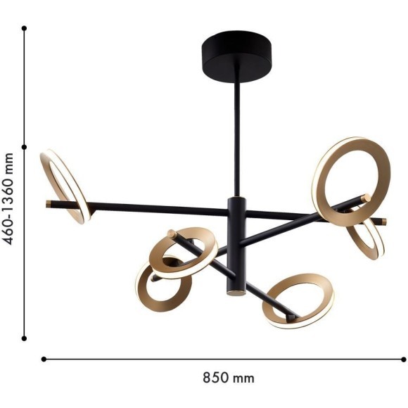Потолочная люстра Jongleur 4322-6P