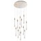 Каскадная люстра Arte Lamp RAINDROP A1803LM-36PB