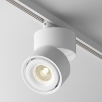 Однофазный двужильный светодиодный трековый светильник Maytoni Unity TR084-1-15W3K-W Yin 3000К 1070Лм CRI90+ 24° 15Вт