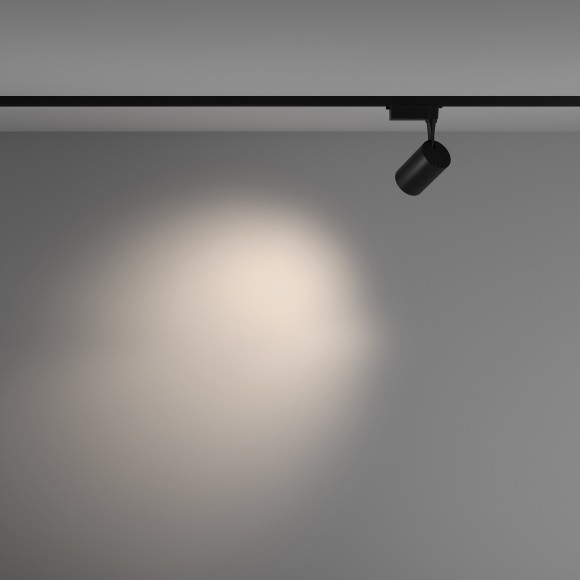 Однофазный двужильный светодиодный трековый светильник Maytoni Unity TR003-1-10W4K-M-B Vuoro 4000К 882Лм CRI90+ 36° 10Вт