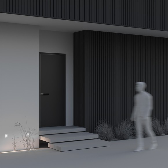 Светильник встраиваемый в стену Maytoni O038-L3W Arca IP65 светодиодный LED 3W Светильник встраиваемый в стену Maytoni O038-L3W Arca IP65 светодиодный LED 3W