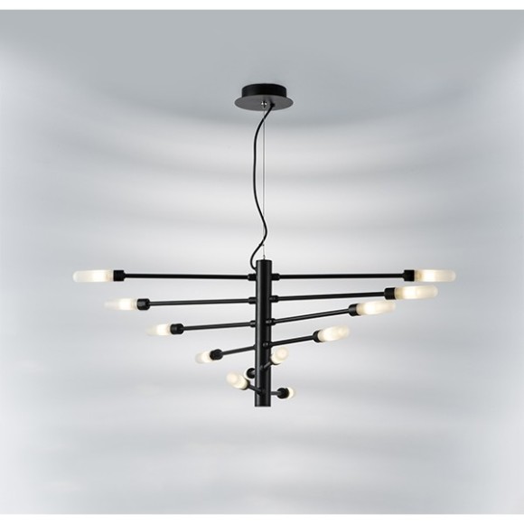 Люстра паук Lightstar 733127 Ragno под лампы 12xG9 480W