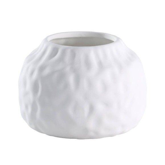 421402 Ваза декоративная LOVRAN, H100, керамика, белый 421402 Ваза декоративная LOVRAN, H100, керамика, белый