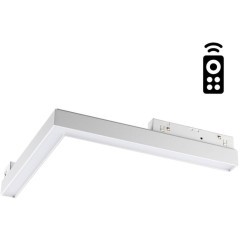 358912 Трековый светодиодный управляемый пультом светильник Novotech Flum CRI90+ 3000-6500К 1920Лм 100° 24W 358912 Трековый светодиодный управляемый пультом светильник Novotech Flum CRI90+ 3000-6500К 1920Лм 100° 24W