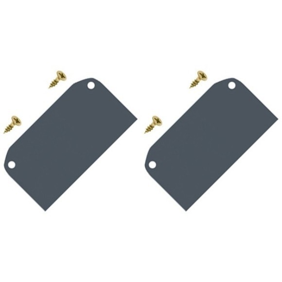 Заглушка торцевая 2шт (для профиля TR3050-AL) Denkirs TR3052-AL
