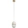 10413/S Loft It YUM Подвесной светильник бронзовый с белым испанским алебастром, 1 x G9, до 40 Вт, 220 В