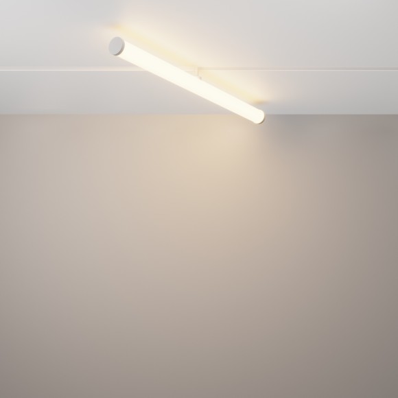 TR086-4-25W-DS-W Трековый магнитный SMART (App, Bluetooth Mesh, Алиса) светодиодный светильник Maytoni Exility CRI90+ 2700-6000К 1970Лм 360° 25Вт