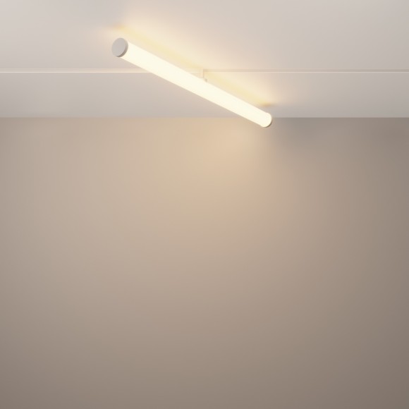 TR086-4-25W-DS-W Трековый магнитный SMART (App, Bluetooth Mesh, Алиса) светодиодный светильник Maytoni Exility CRI90+ 2700-6000К 1970Лм 360° 25Вт