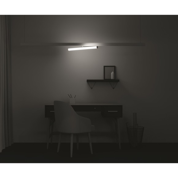 TR086-4-25W-DS-W Трековый магнитный SMART (App, Bluetooth Mesh, Алиса) светодиодный светильник Maytoni Exility CRI90+ 2700-6000К 1970Лм 360° 25Вт